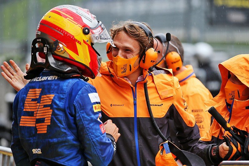 Carlos Sainz P3 Mc Laren Styrian Gp