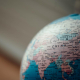 China.jpg close up photo of blue desk globe