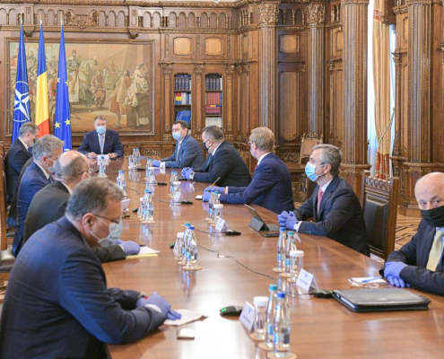 Cotroceni coronavirus masca Daraban Camera de Comert Iohannis Klaus Cotroceni coronavirus măști Daraban Iohannis Camera de Comerț