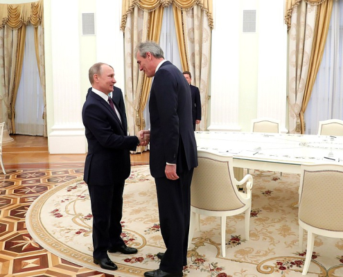 Rainer Seele OMV Vladimir Putin
