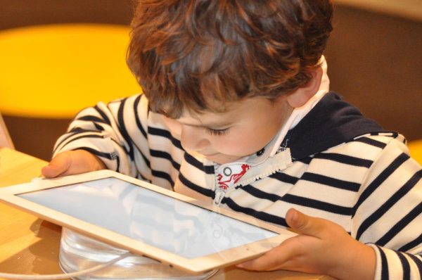 child, tablet, technology