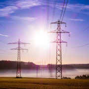 power poles, upper lines, power lines