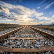 gleise, rails, train