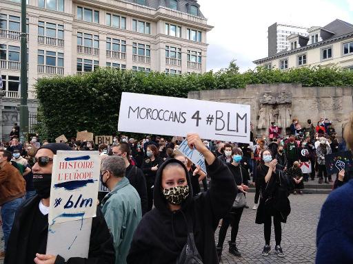 Bruxelles Anti-racism-demonstration-in-Belgium