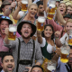 People-celebrate-Oktoberfest-in-traditional-outfits