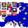 europe, flag, star