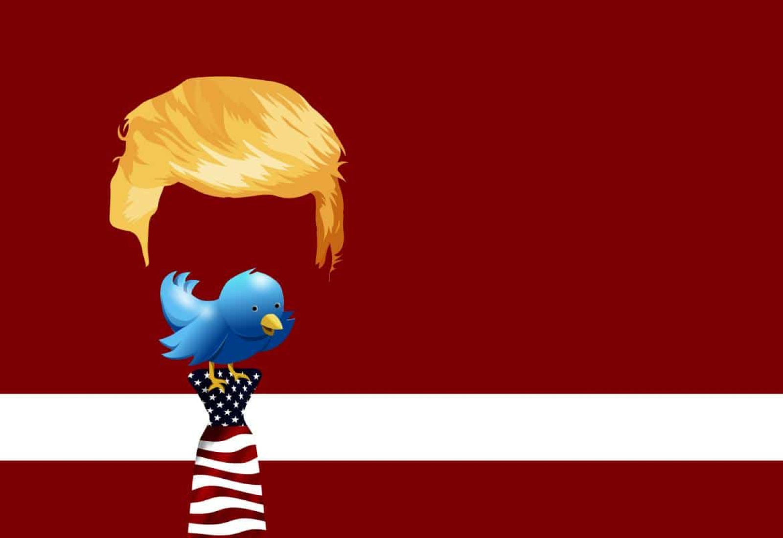 trump, twitter, bird