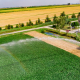 campaign, irrigation, rainbow