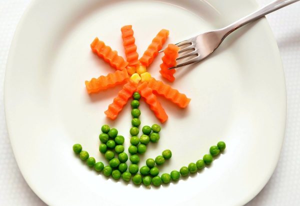 eat, carrots, peas