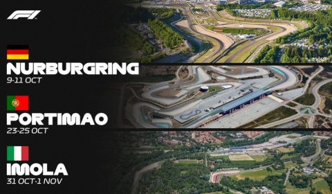 F1 Nurburgring Portimao Imola