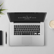 laptop, break, coffee