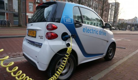 amsterdam, smartcar, electric car