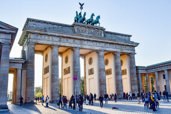 brand front of the brandenburg gate, berlin, places of interest