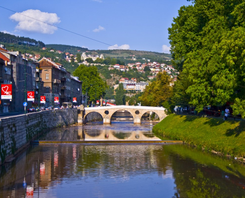 sarajevo, water, balkan