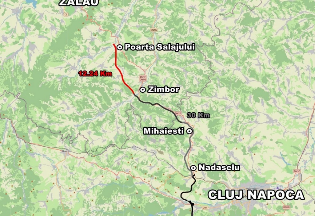 autostrada transilvania zalau cluj Autostrada Transilvania Zalau Cluj