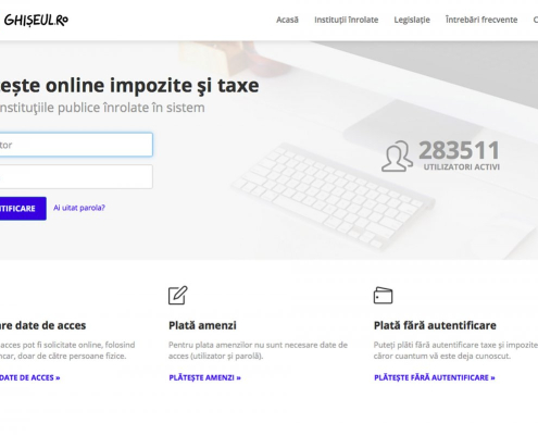 Ghiseul Ro Cavaleria Ro Taxe Online