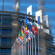 europe palace, europe, flags