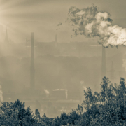 industry, chimney, smoke