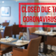 restaurant closed coronavirus Restaurant Closed Coronavirus