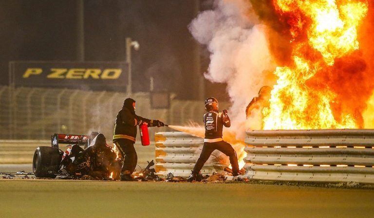 Accident Grosjean