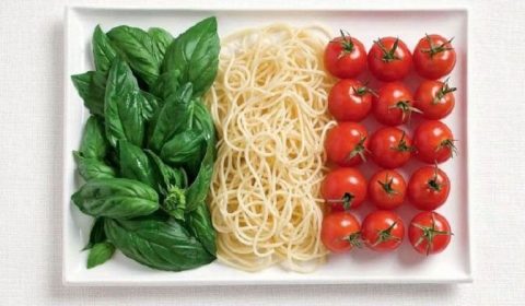 Italian Flag Pasta