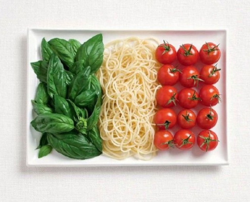 italian flag pasta Italian Flag Pasta