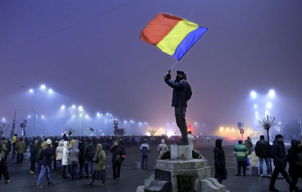 Romania Corruption Protests 1