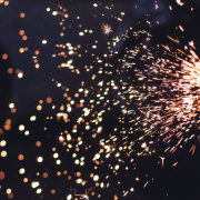 sparks, saw, equipment