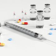 syringe, pill, capsule