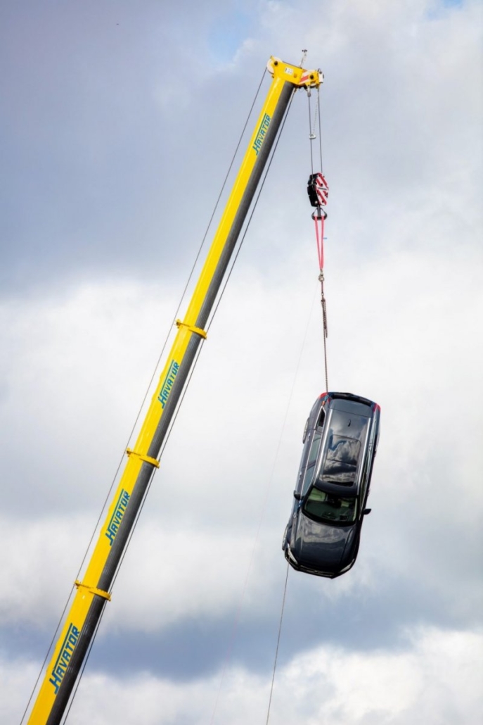 Volvo Crash Test Macara