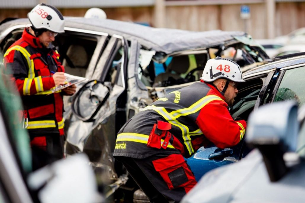 Volvo Crash Test Paramedici