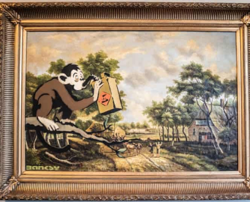 Monkey Poison Banksy Monkey Poison Banksy