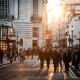 city, street, people