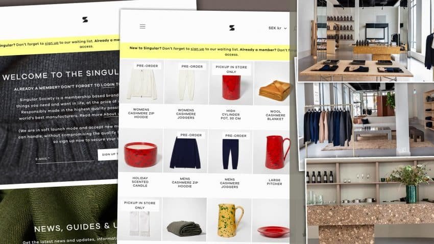 Singular Society Ehandel.se
