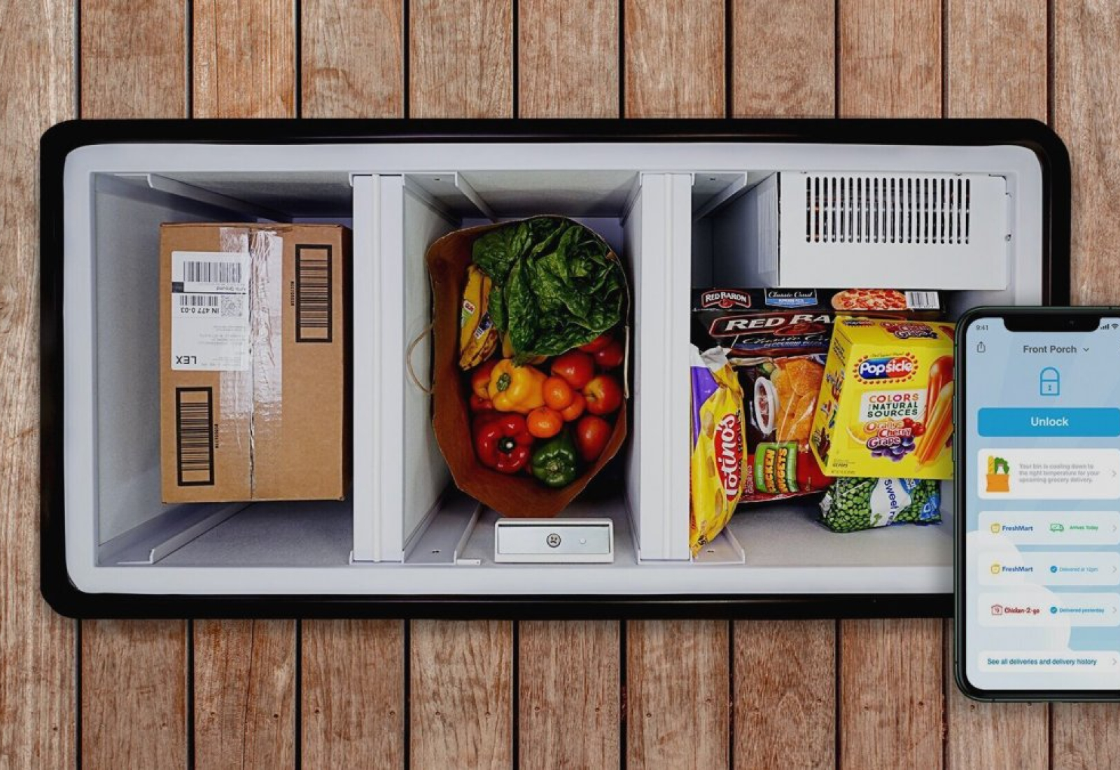 HomeValet-grocery-box-insid Homevalet Grocery Box Insid