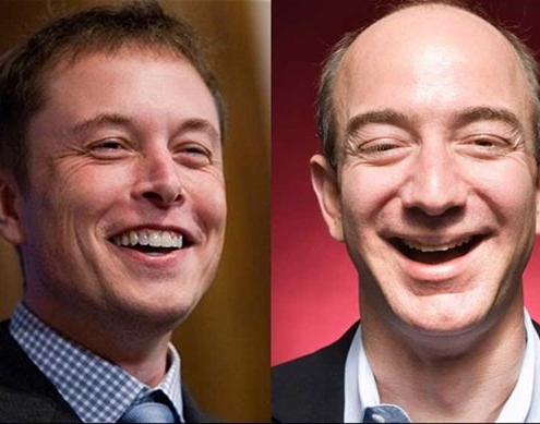 jeff bezos elon musk Jeff Bezos Elon Musk