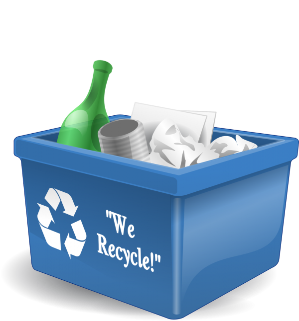 recycle, bin, container