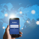 smartphone, facebook, mobile phone