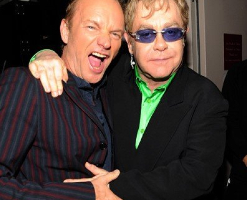 Sting Elton John Crop