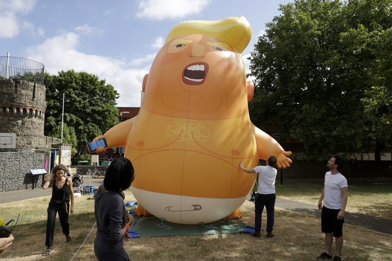 trump baby blimp Trump Baby Blimp
