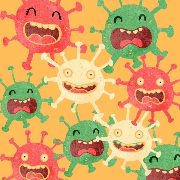 virus, bacteria, corona