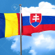 58020412-romania-flag-with-slovakia-flag-3d-rendering 58020412 Romania Flag With Slovakia Flag 3d Rendering