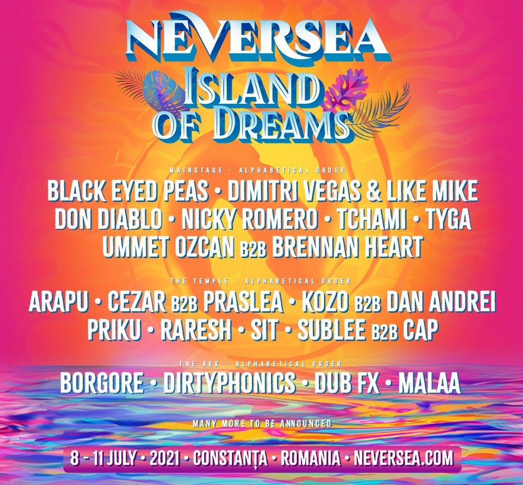 C Line Up Neversea 2021
