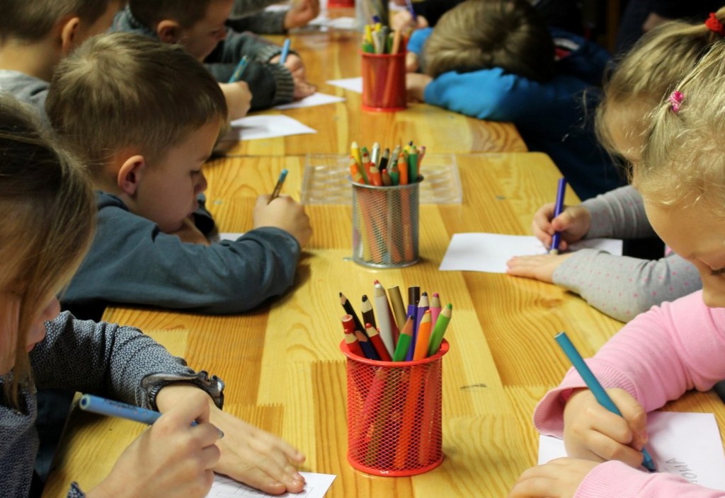 children, drawing, education