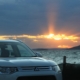 mitsubishi, sunset, outlander