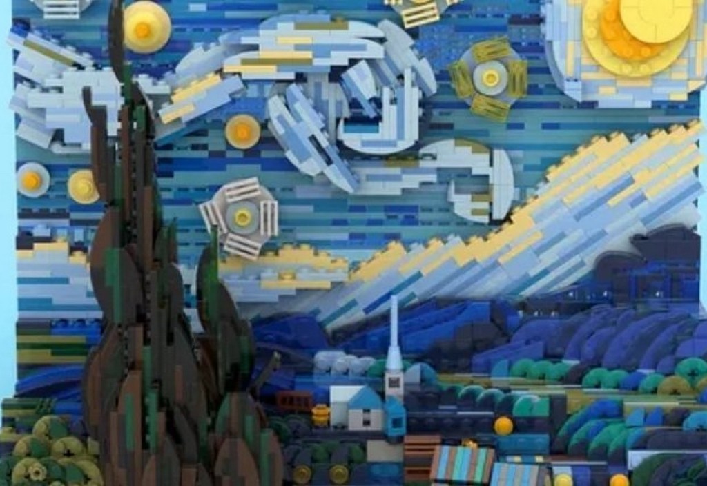 Van Gogh Lego