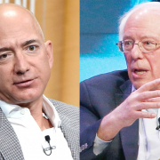 Bezos-Vs-Sanders Bezos Vs Sanders
