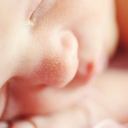 baby, face, girl