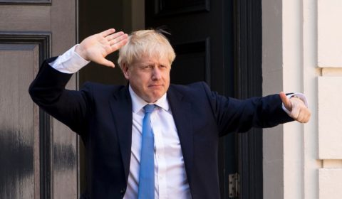 Boris Johnson Happy