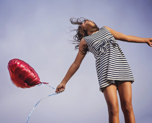 joy, freedom, release